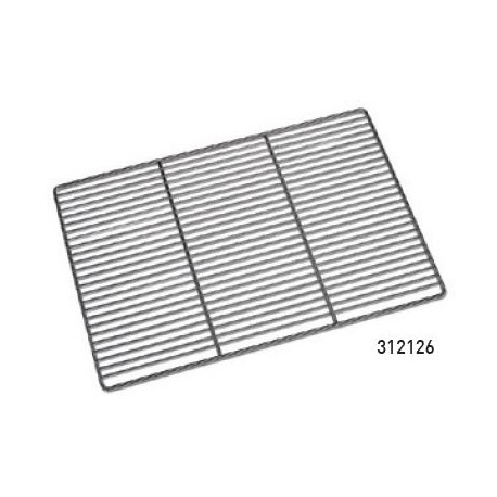 GRILLE RENFORCEE INOX 530 X 325