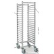 CHARIOT ECHELLE 60 X 40 INOX 20 NIVEAUX