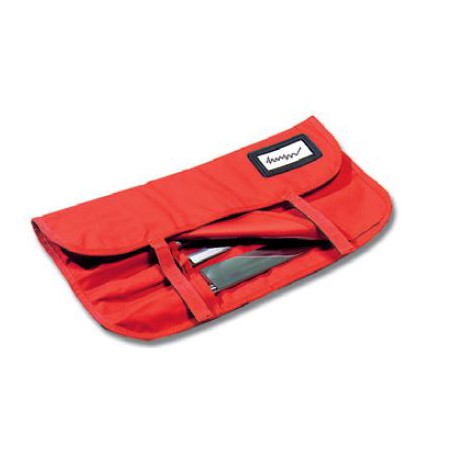 TROUSSE NYLON ROUGE POUR COUTEAUX