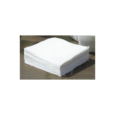 SERVIETTE BLANCHE 1 PLI 30 X30 LE CENT