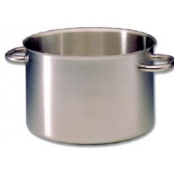 MARMITE BASSE A/C INOX D40